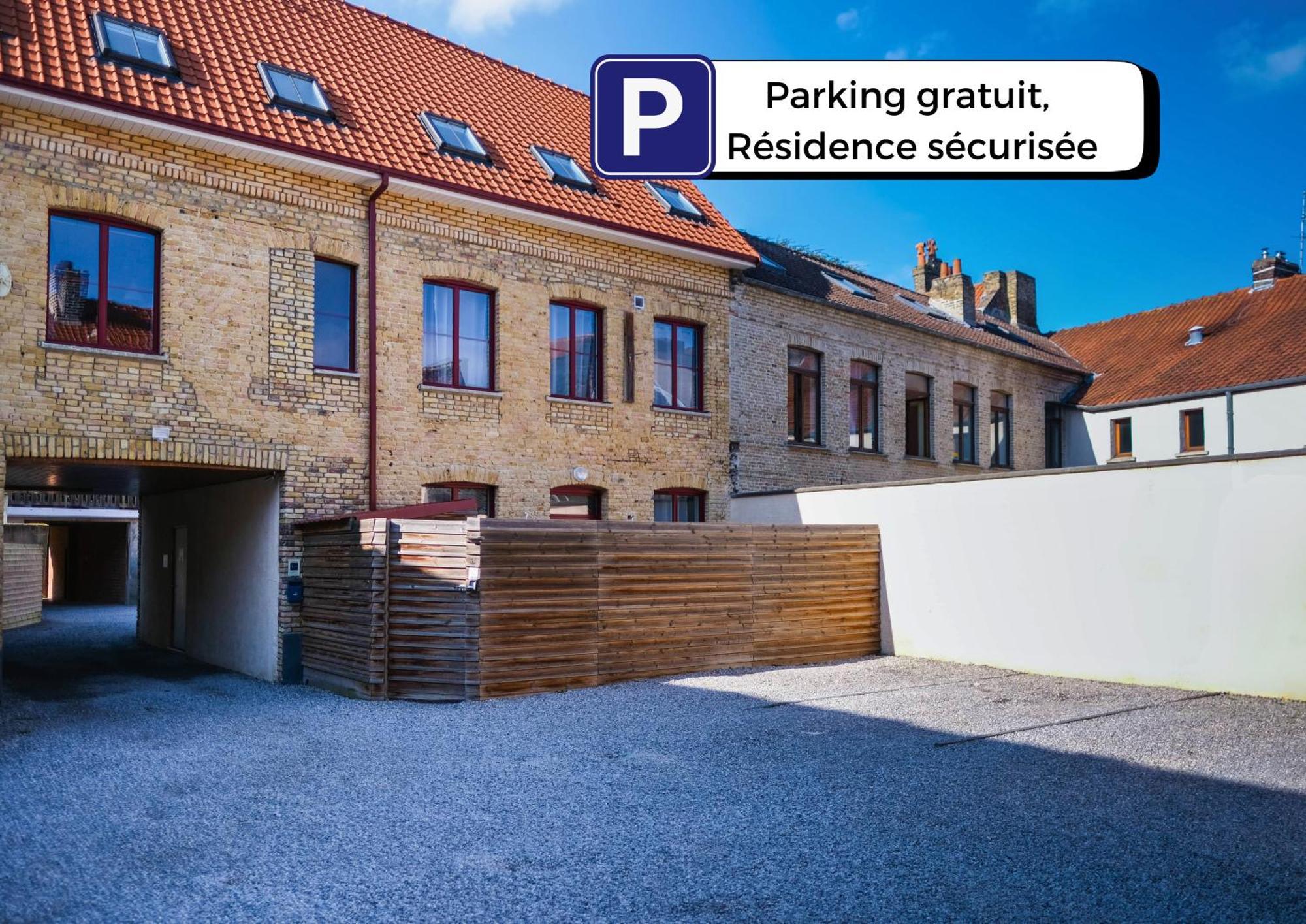 Appartement - Parking Prive Gratuit, Proche Centre-Ville Et Gare De Saint-Omer Сент-Омер Экстерьер фото